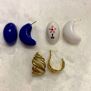 Vintage 80s Earrings